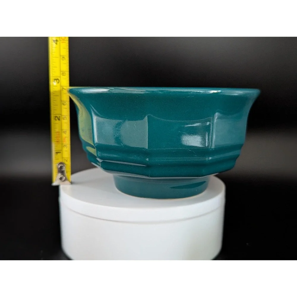 Pfaltzgraff Hunter Green Stoneware Berry Dessert Sauce Bowl USA Vintage